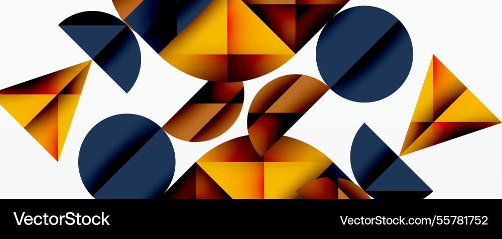 Abstract geometric pattern with intersecting Abstract geometric pattern with intersecting Vector Image