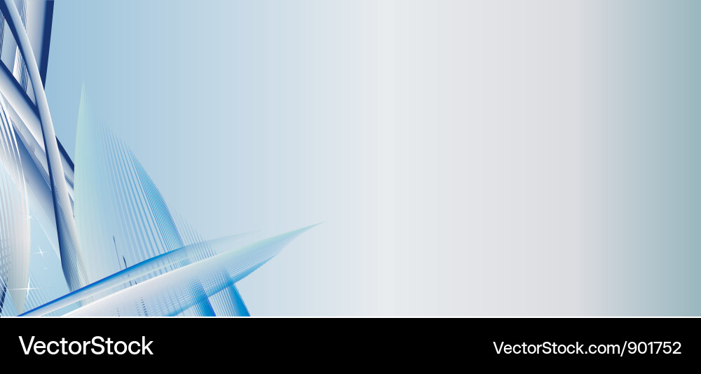Dynamic Blue Gradient Background vector image