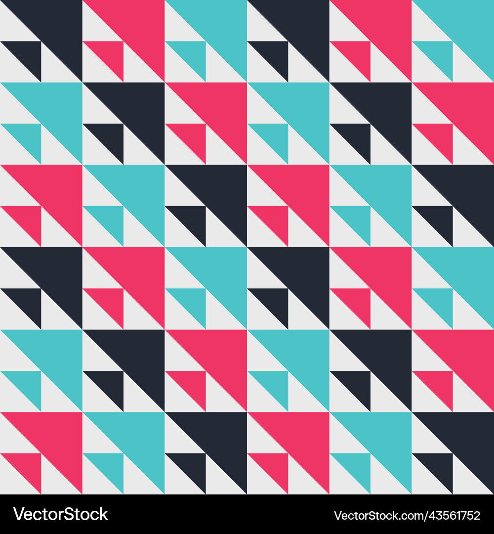 Geometric seamless pattern 006 Vector Image