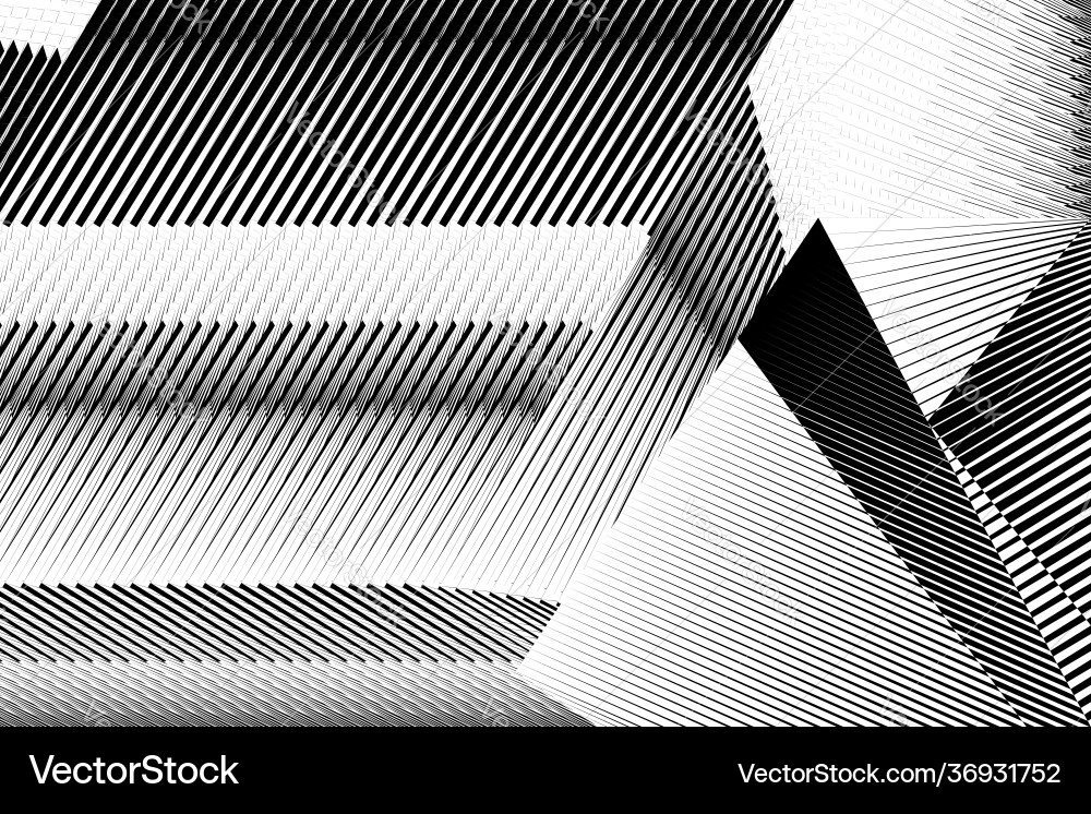 Rgb abstract halftone lines dynamic background Vector Image