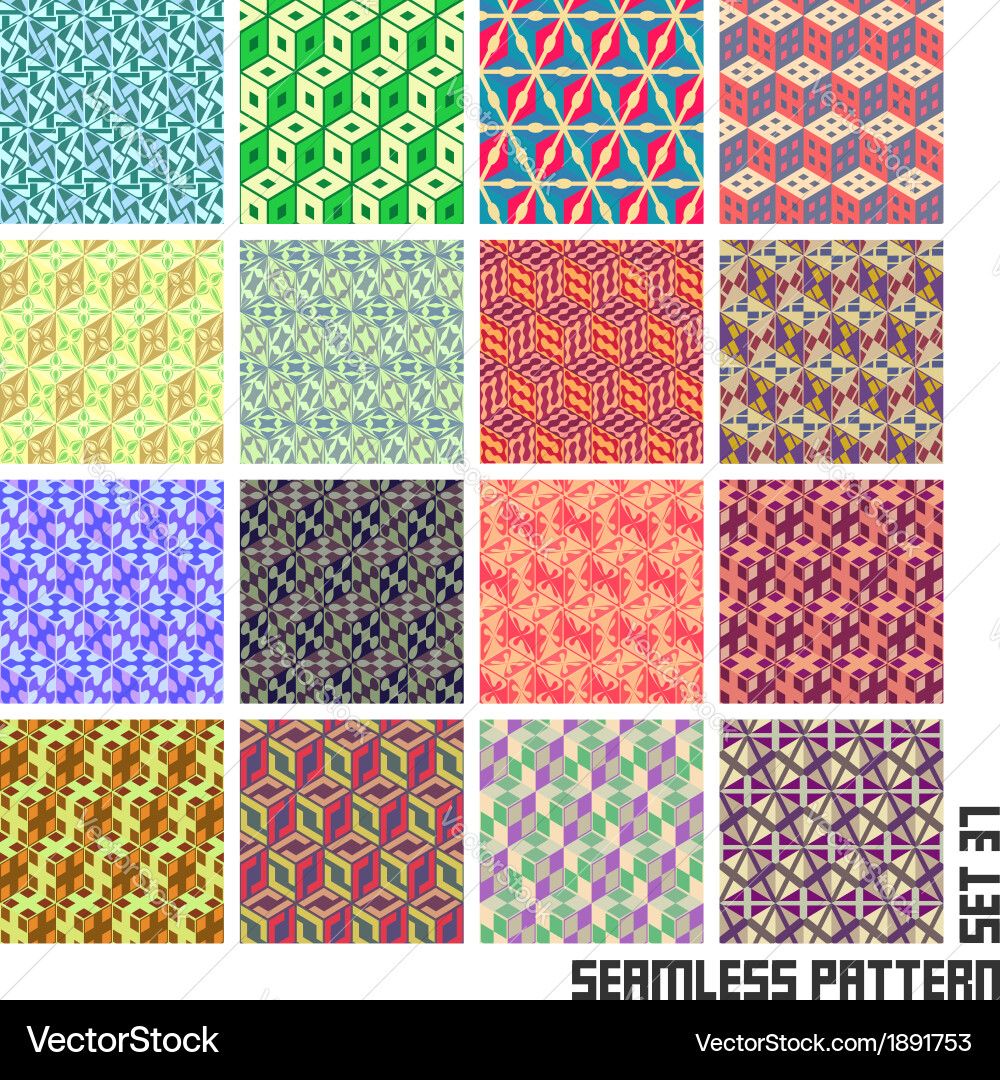 Abstract Seamless Pattern vector image