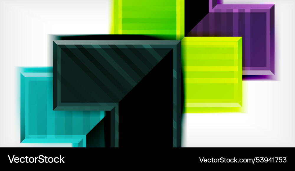 Arrow symbols created with 3d effects and line Vector Image
