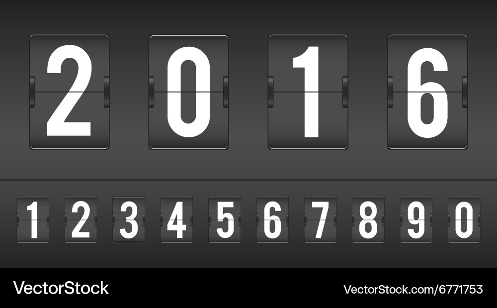 Codes and digits vector image