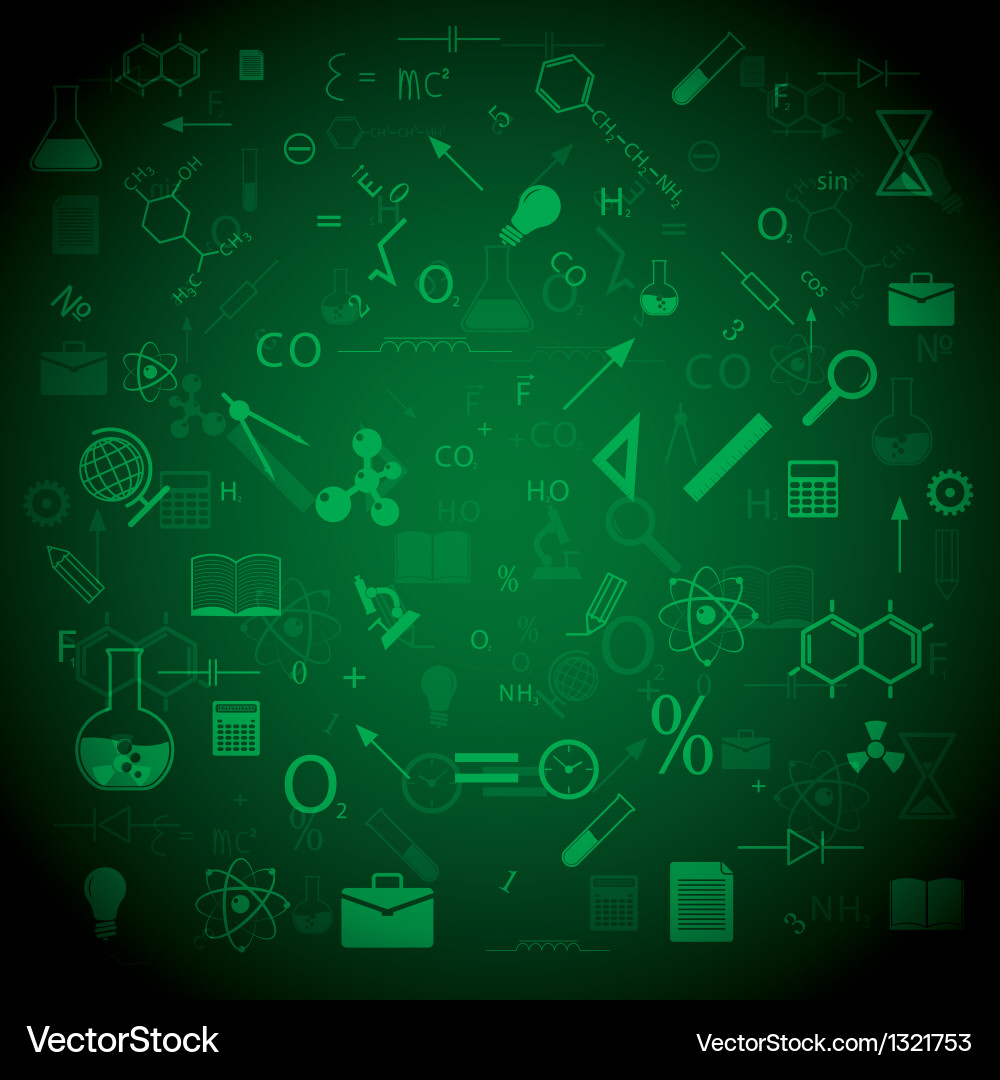 Science and Education Background Royalty Free Vector Image
