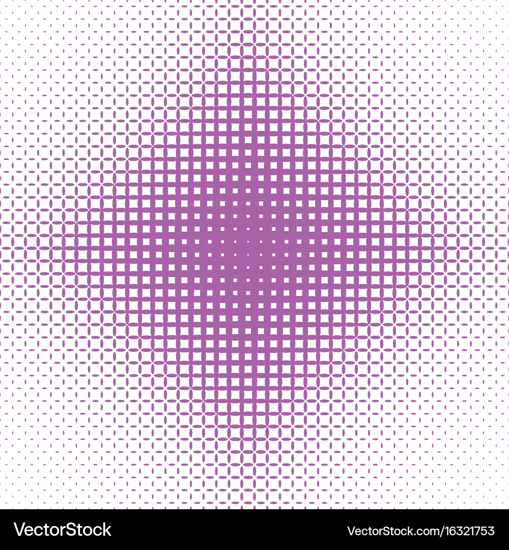 Symmetrical halftone ellipse pattern background vector image
