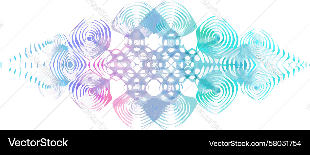 Digital Network Abstract Pattern Vector Image