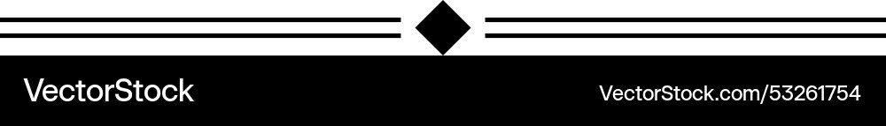 Divider frame border horizontal line shape icon Divider frame border horizontal line shape icon Vector Image