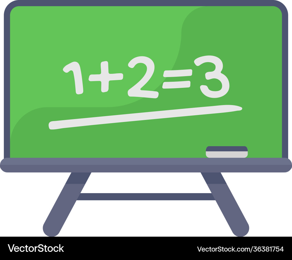 Maths lecture Vector Image
