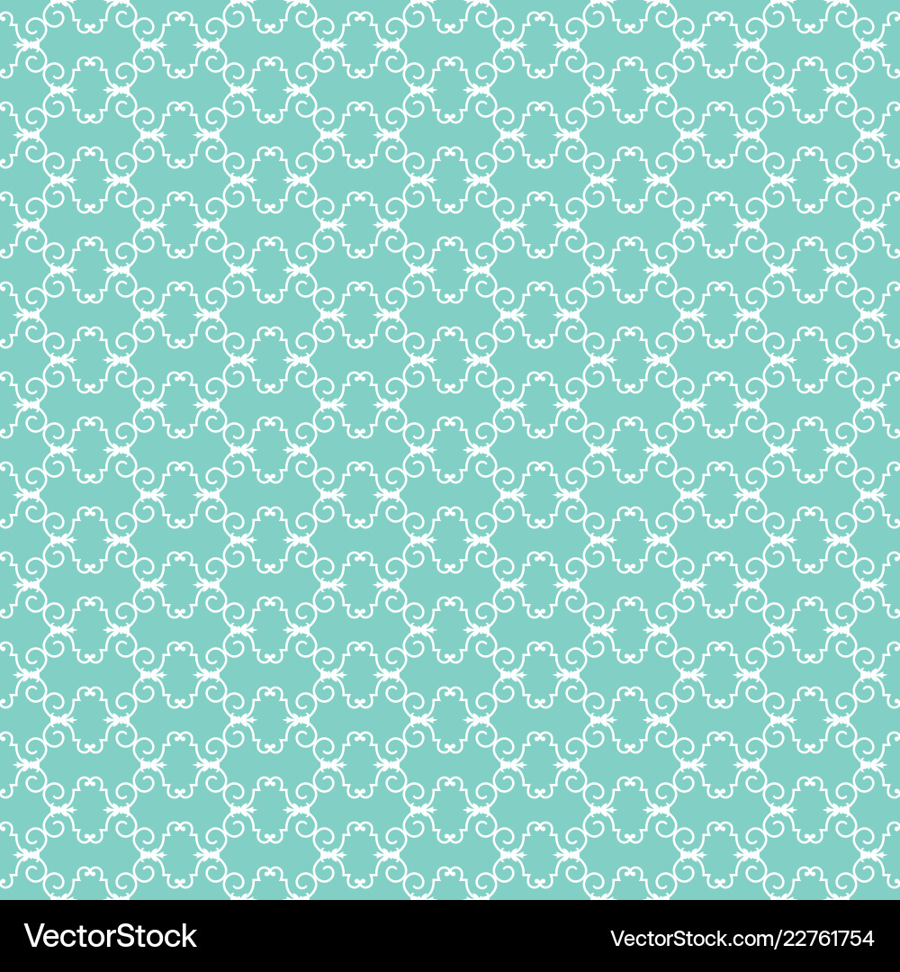 White openwork pattern vector image
