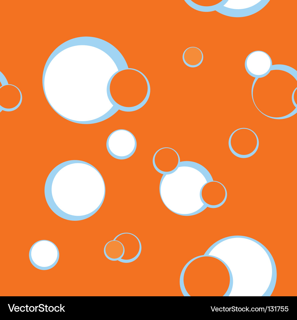 Abstract seamless pattern with circle vector image