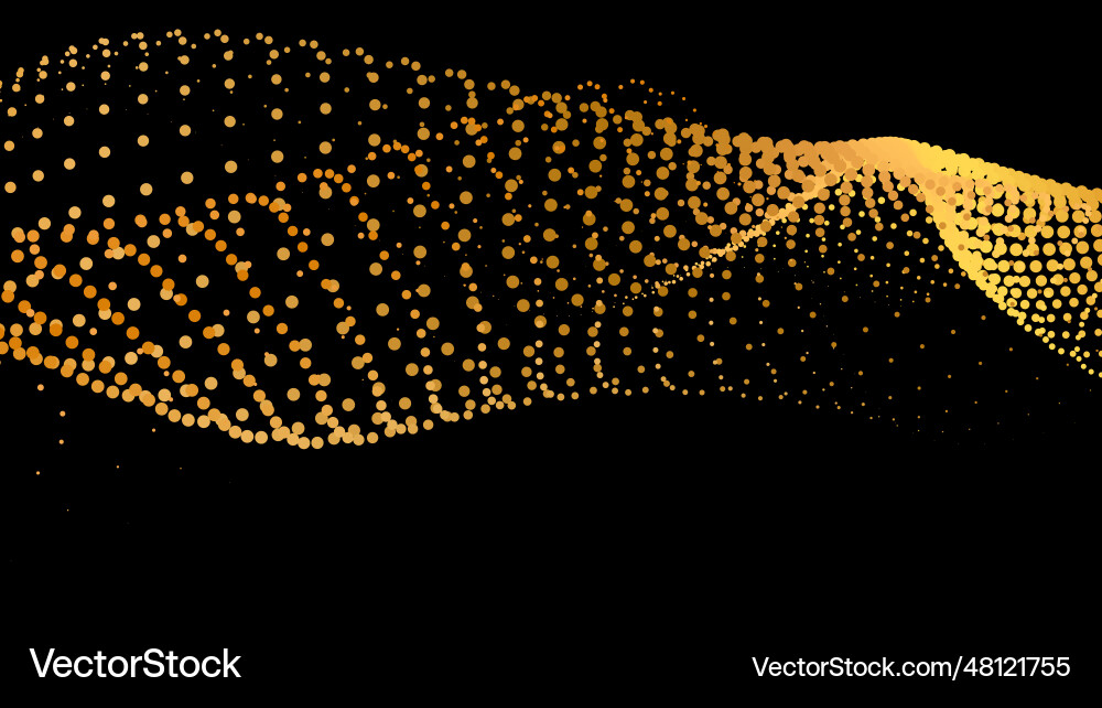 Data vibrate pulse dot particle wave abstract Data vibrate pulse dot particle wave abstract vector image