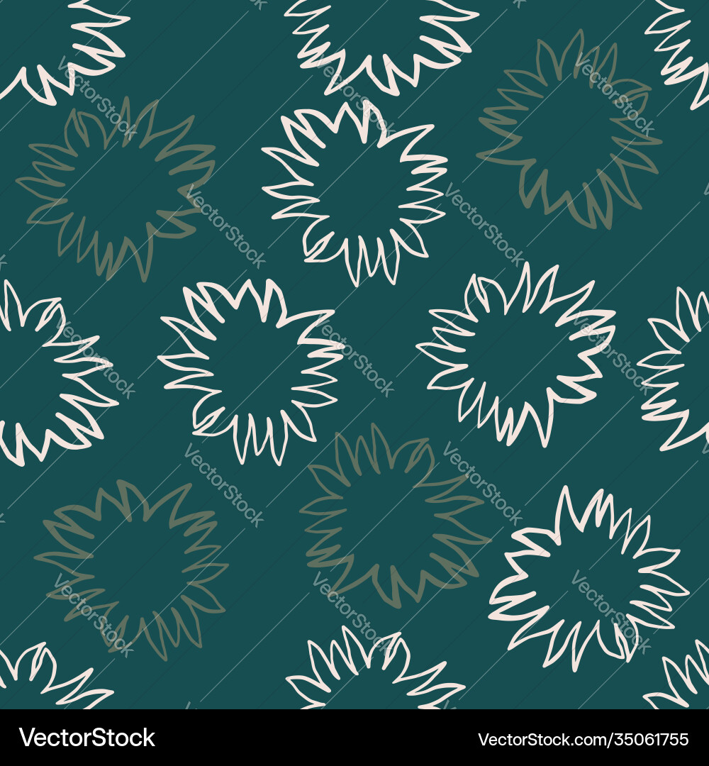 Minimalistic seamless random pattern with star Minimalistic seamless random pattern with star vector image