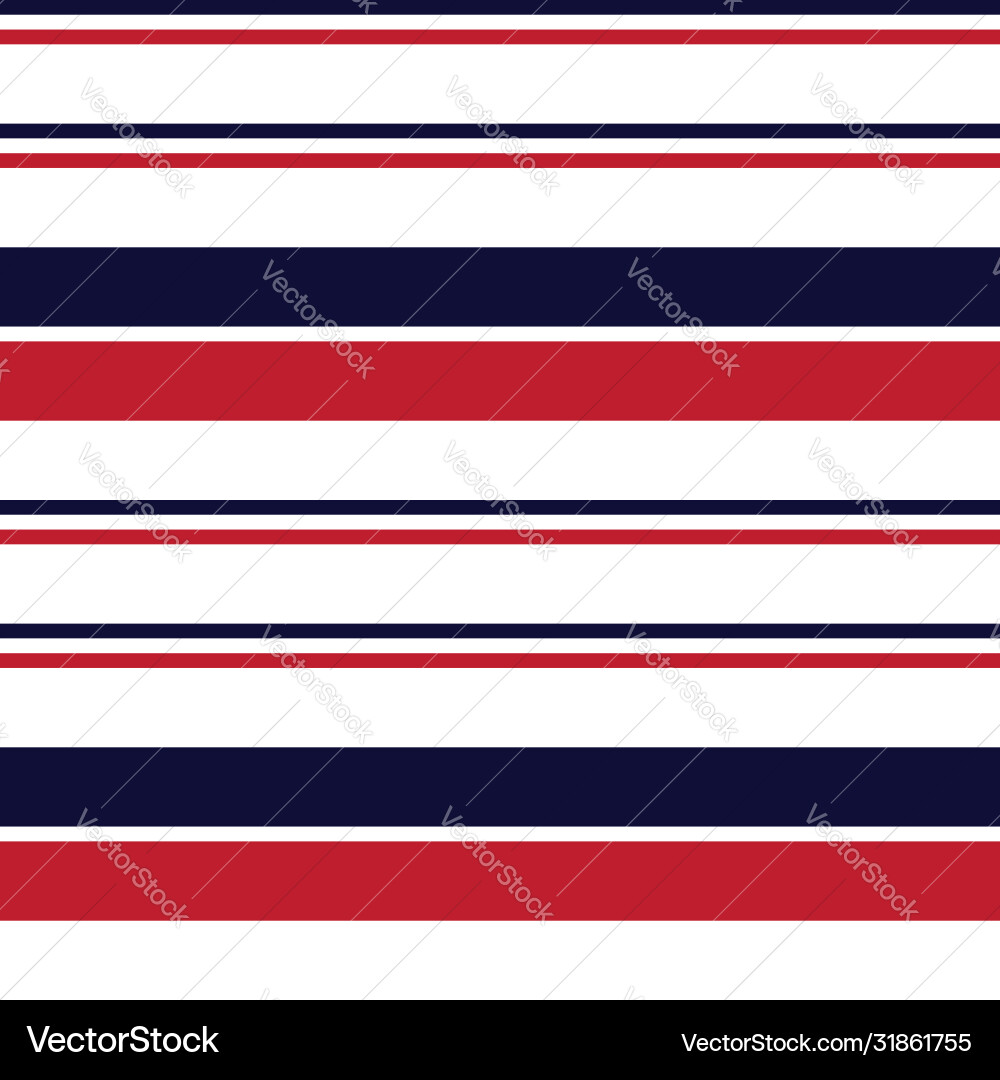 Red and blue stripe seamless pattern background Red and blue stripe seamless pattern background vector image