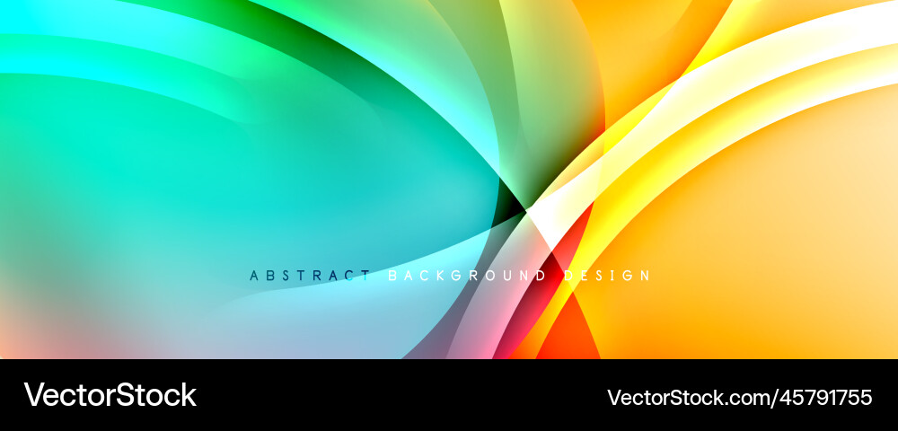 Trendy simple fluid color gradient abstract Trendy simple fluid color gradient abstract Vector Image