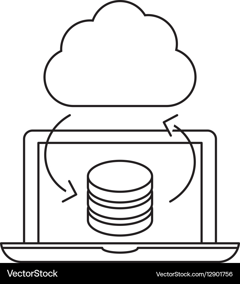 Optimization database icon image design vector image
