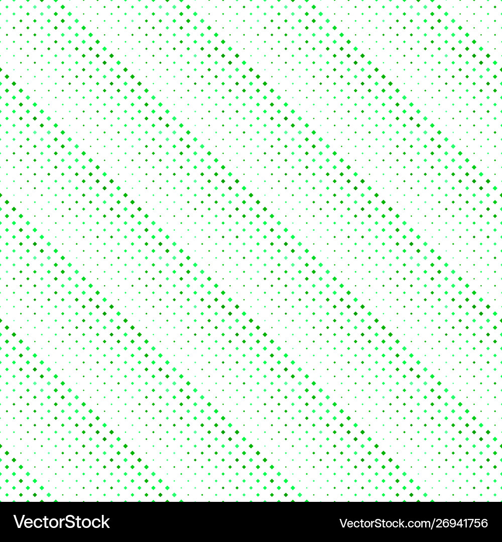 Seamless abstract green diagonal square pattern Seamless abstract green diagonal square pattern vector image