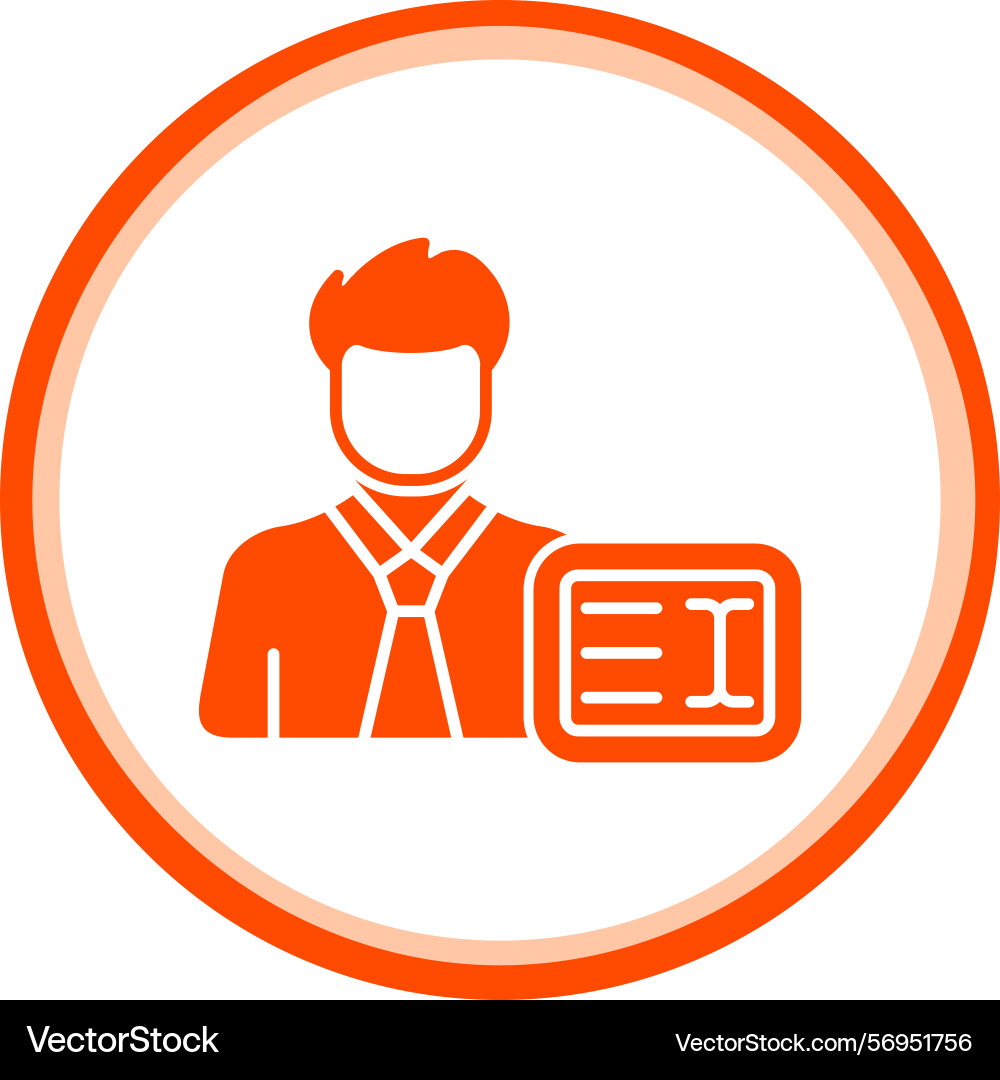 User code icon vector image