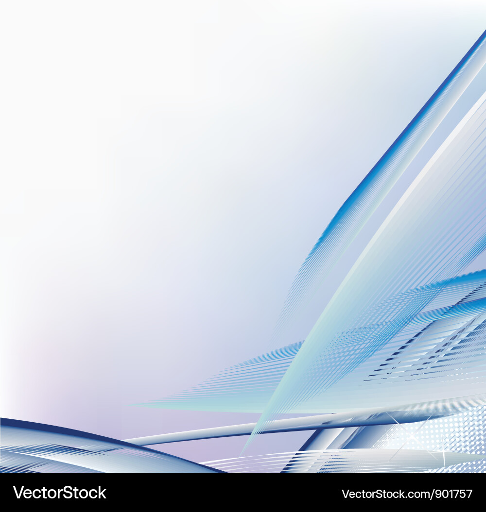 Dynamic Light Lines Background vector image