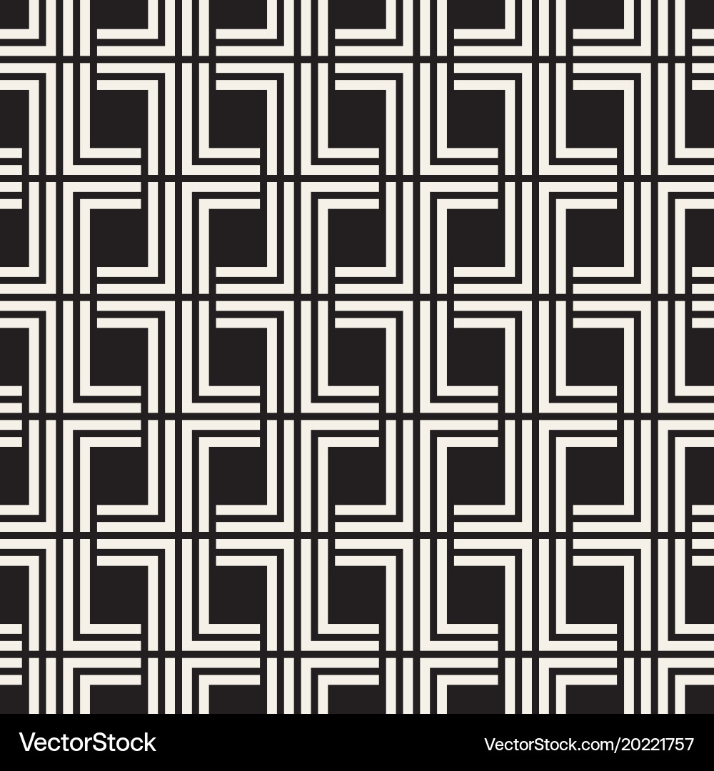 Geometric Lattice Pattern Vector Image