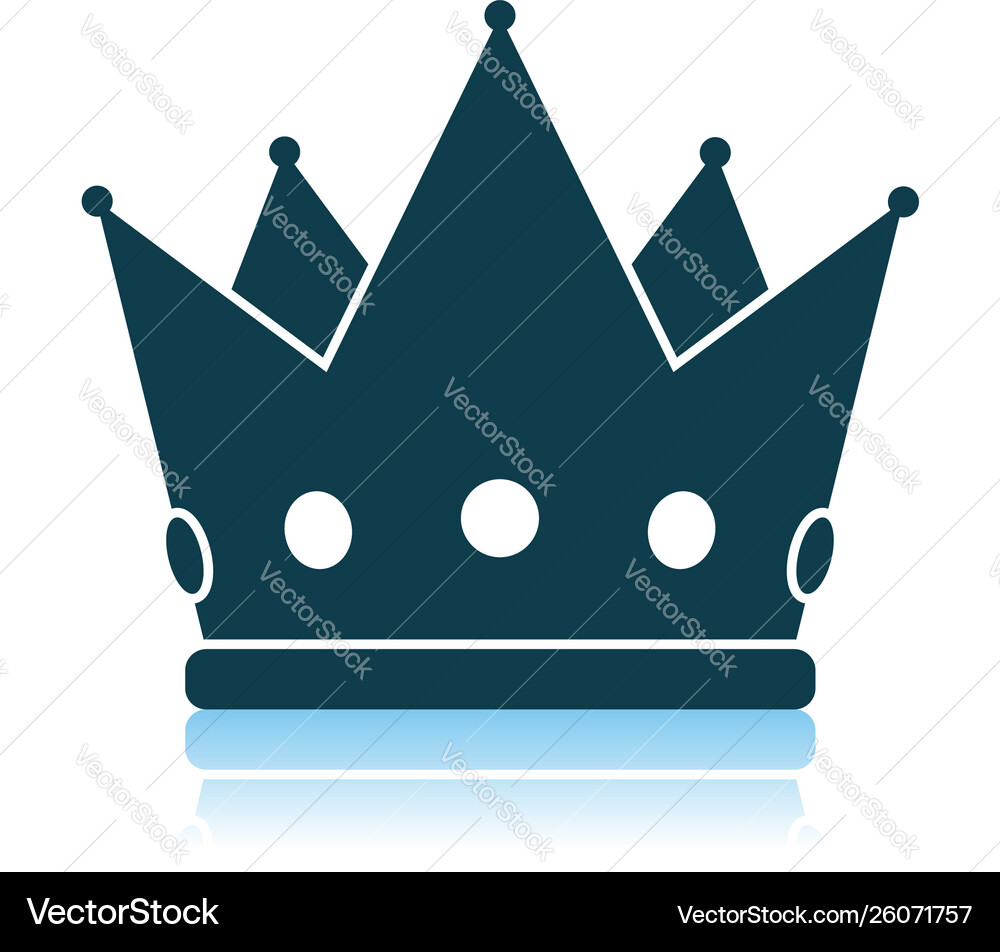Party crown icon Party crown icon vector image