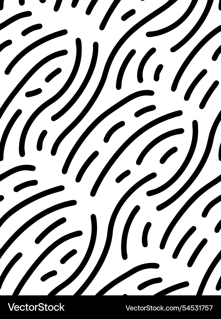 Seamless abstract line pattern for textiles Vector Image