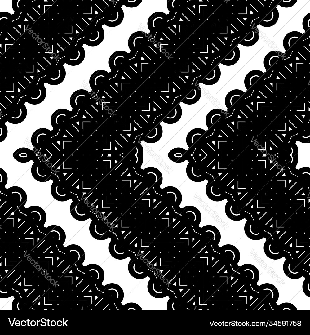 Design seamless zigzag decorative pattern Vector Image