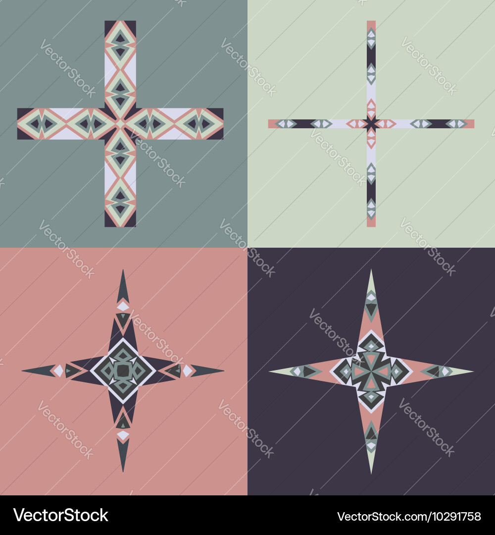 Emblem design templates and patterns Vector Image