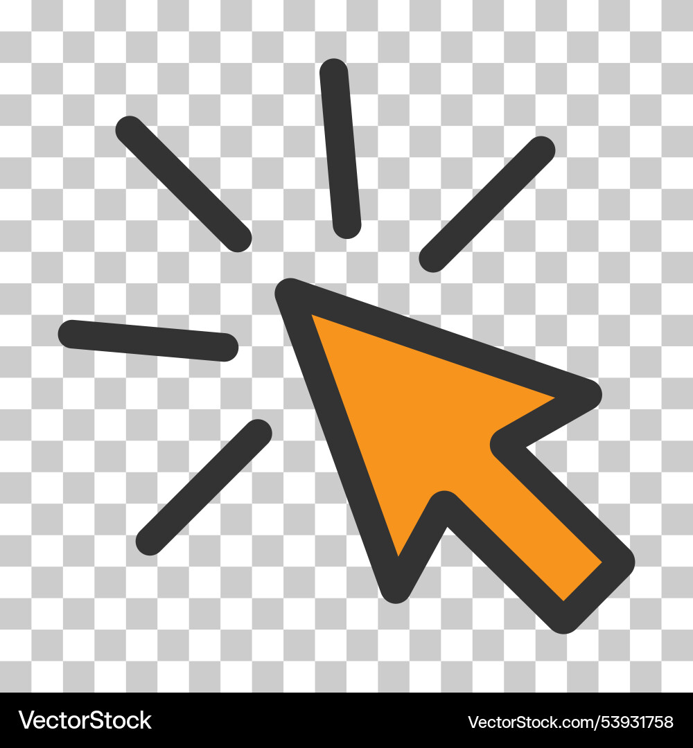 Klicken Sie auf Symbol Pfeil Maus Web-Taste Cursor digital Klicken Sie auf Symbol Pfeil Maus Web-Taste Cursor digital vektorbild