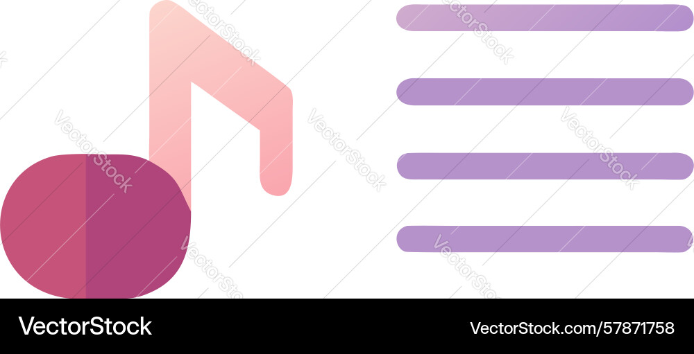 Pixel art music and menu icons retro ui elements Vector Image