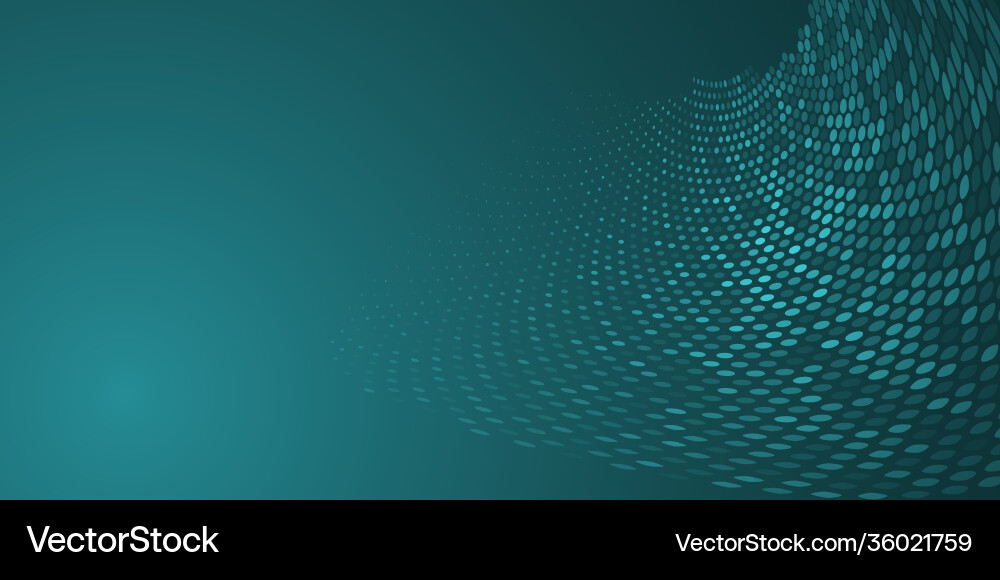 Abstract background halftone dots vector image