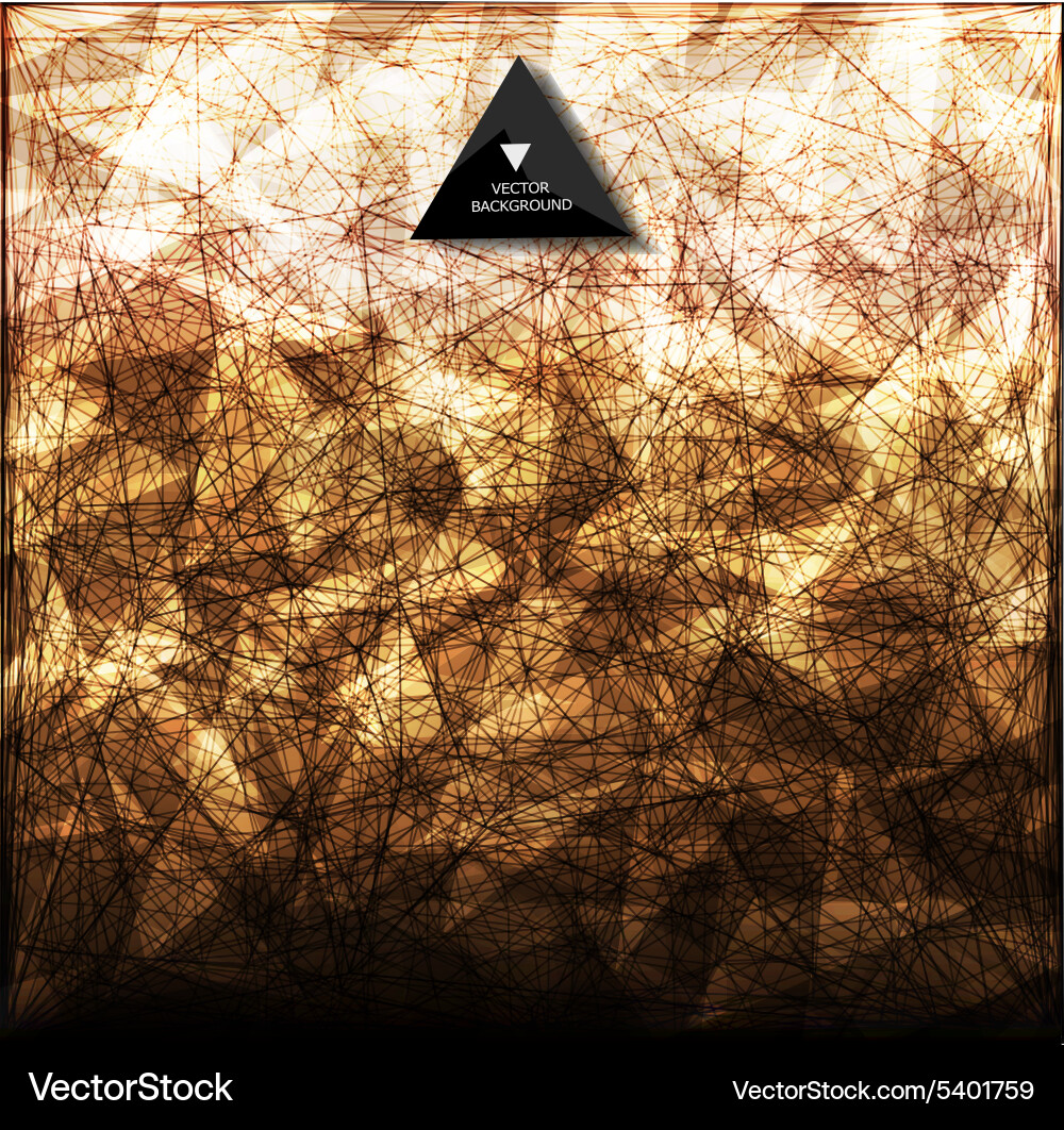 Abstract web background triangles vector image