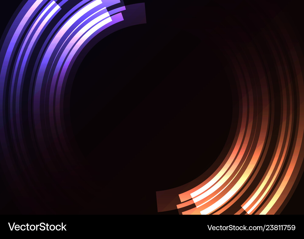 Circle digital abstract sheet layer background Circle digital abstract sheet layer background vector image