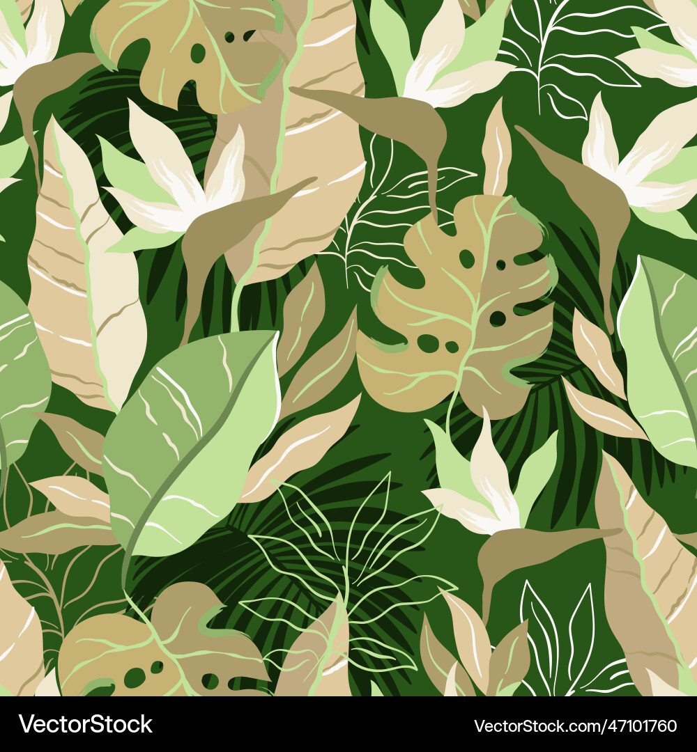 Abstract pattern with bird of paradise Abstract pattern with bird of paradise Vector Image