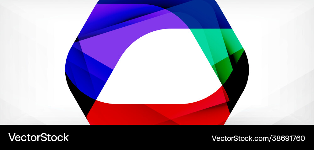 Minimal abstract background - color overlapping Minimal abstract background - color overlapping Vector Image