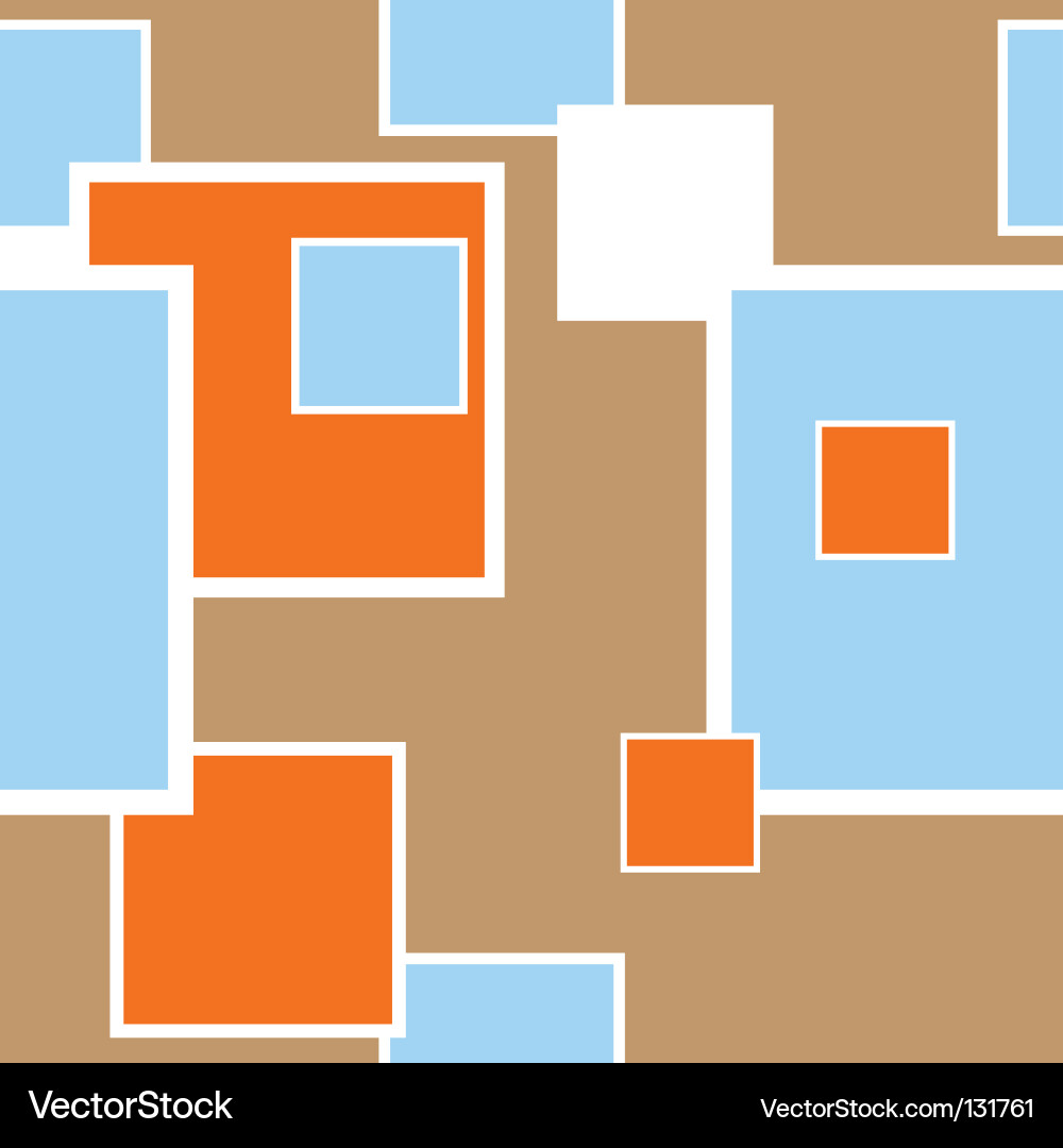 Geometric Square Pattern Vector Image