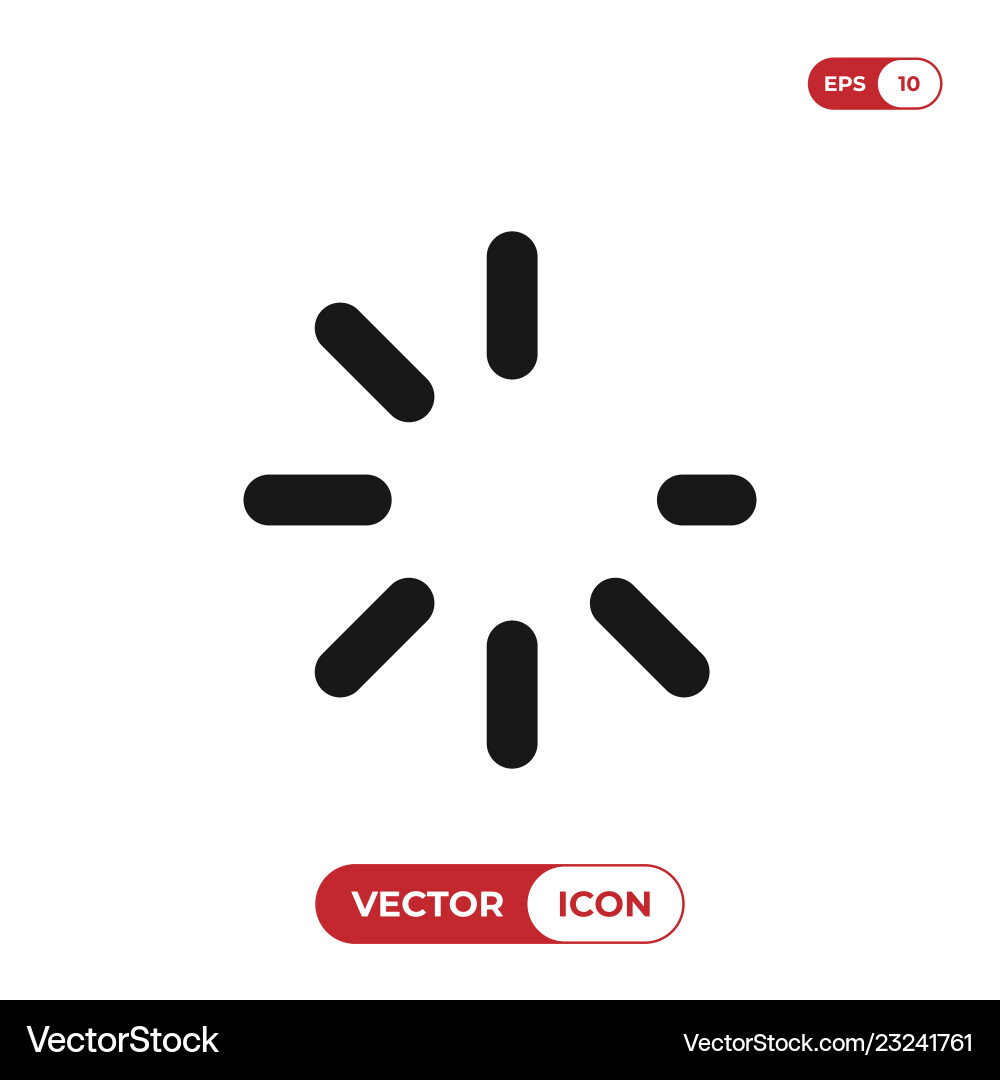 Loading icon Loading icon Vector Image
