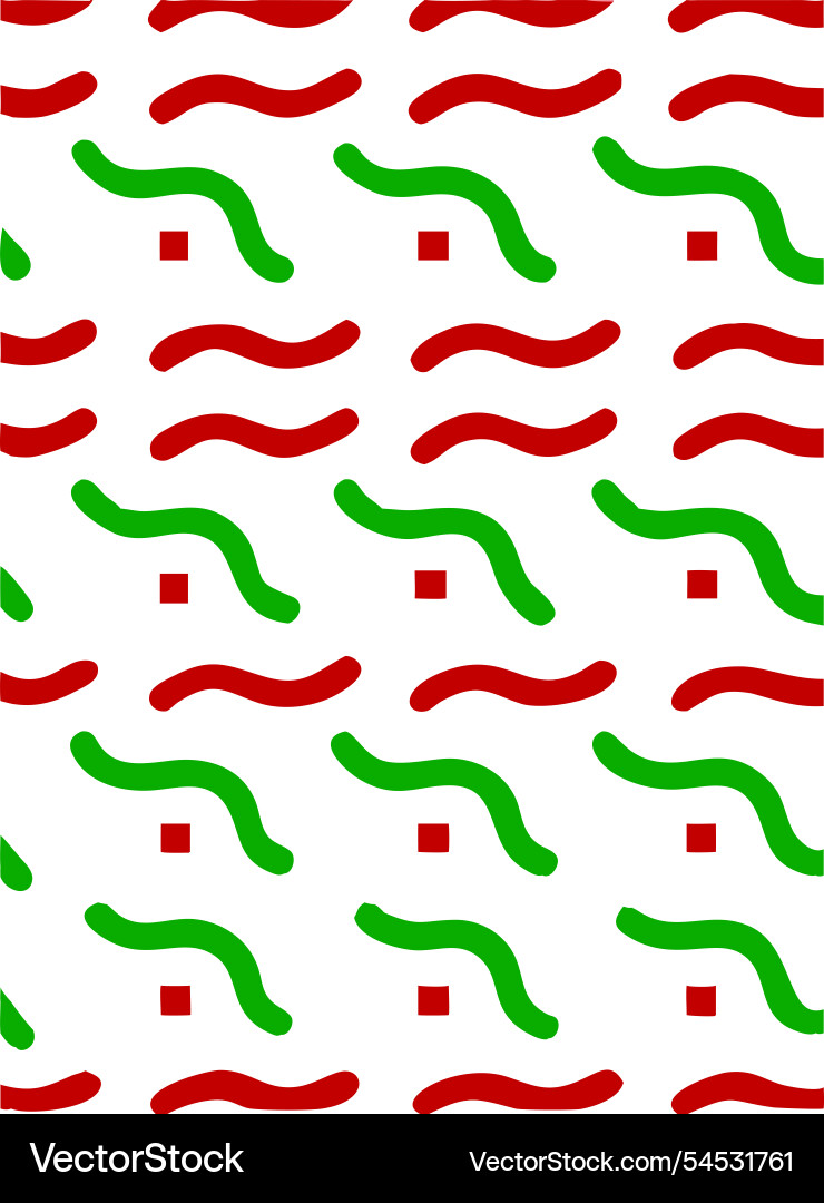 Seamless abstract line pattern for textiles Vector Image