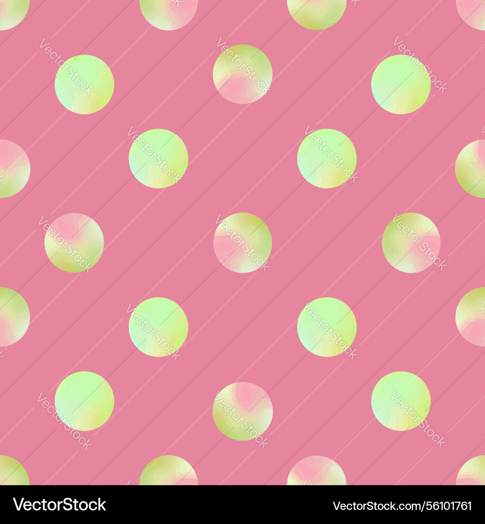 Seamless polka dot pattern with soft gradient Seamless polka dot pattern with soft gradient vector image