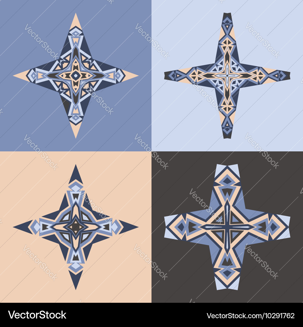 Emblem design templates and patterns Vector Image