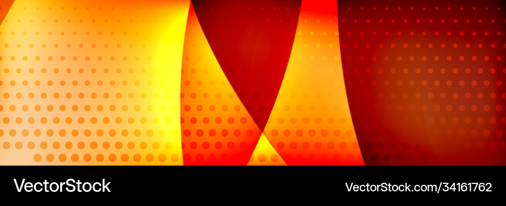 Fluid gradient neon color waves abstract Vector Image