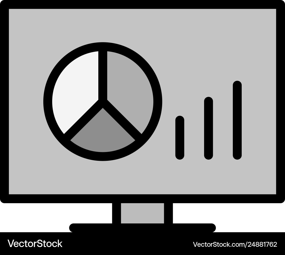 Graphs icon design Vector Image