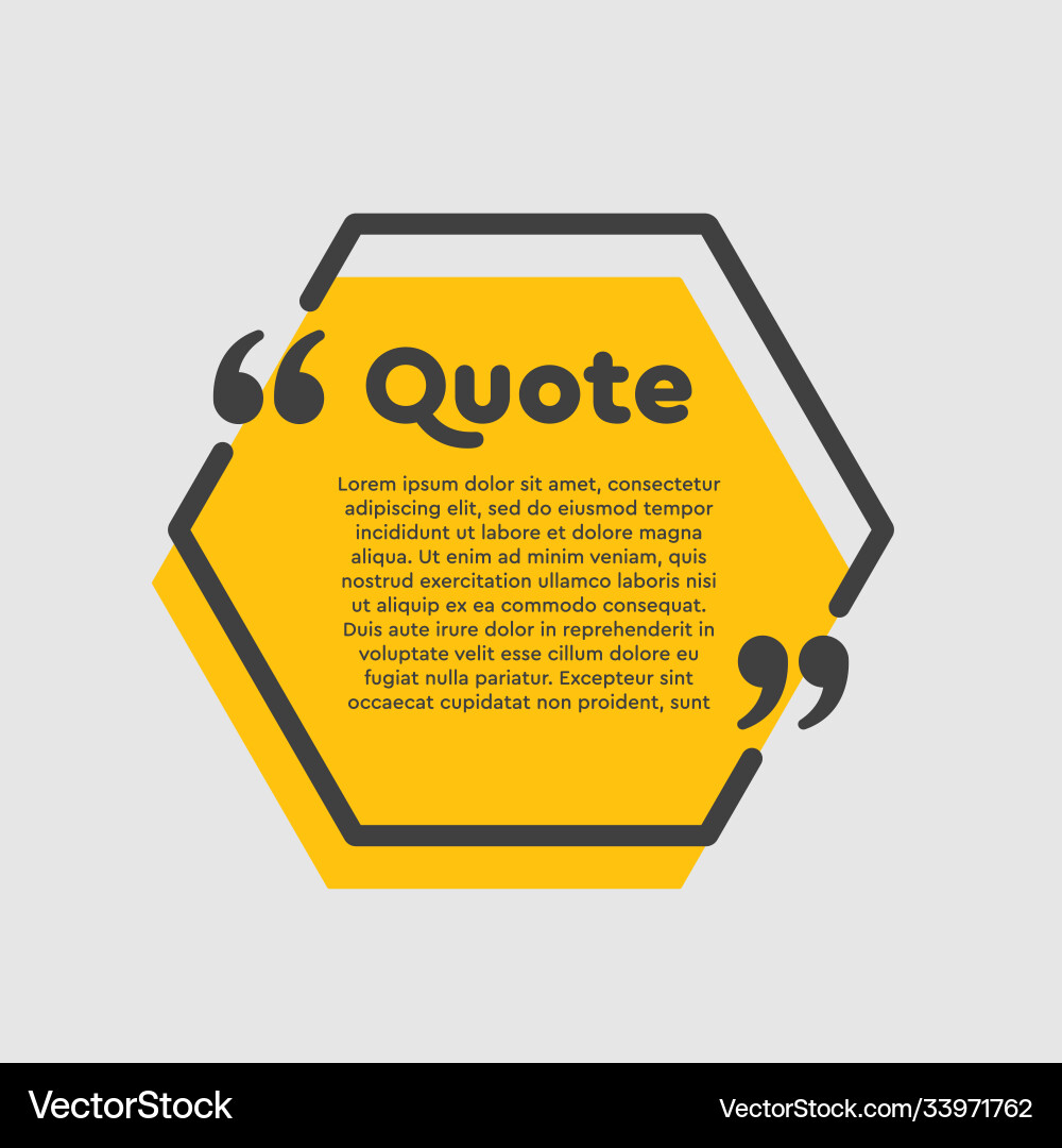 Quote hex text with bracket background Quote hex text with bracket background vector image