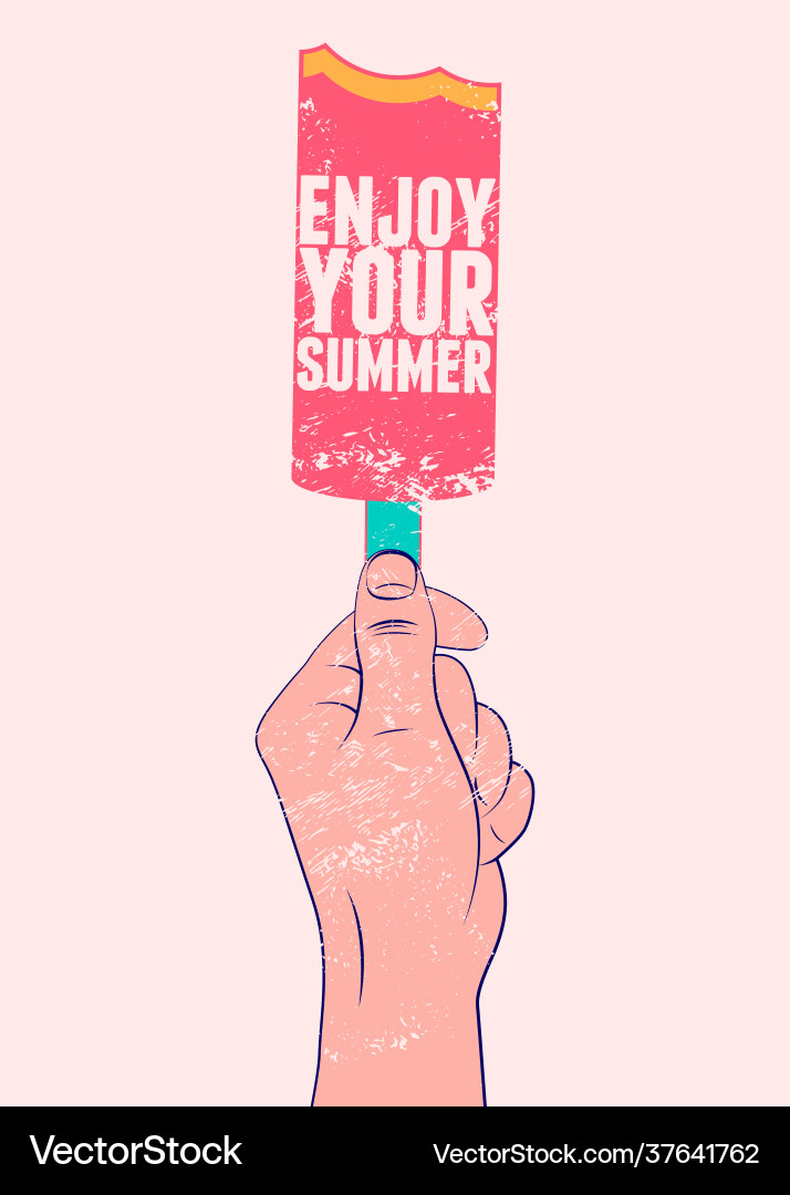Sommerzeit Phrase typografische Grunge poster Sommerzeit Phrase typografische Grunge poster vektorbild