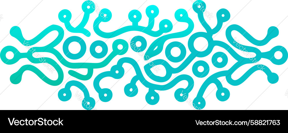 Intricate Neural Network Pattern Vector Image