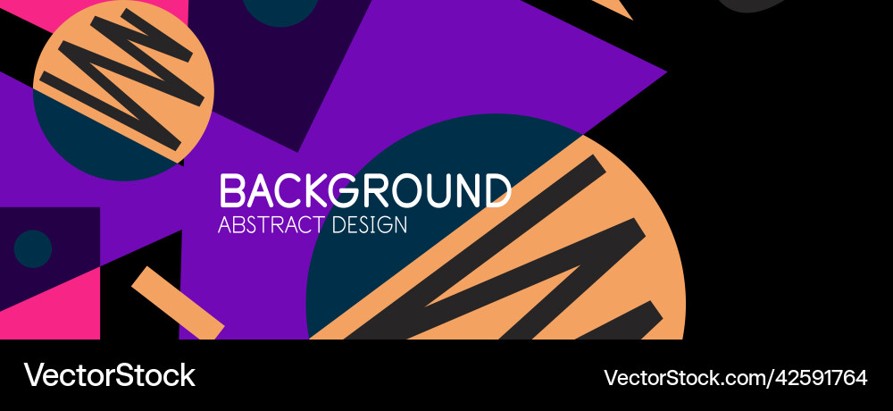 Abstract background with blocks lines geometric Abstract background with blocks lines geometric vector image