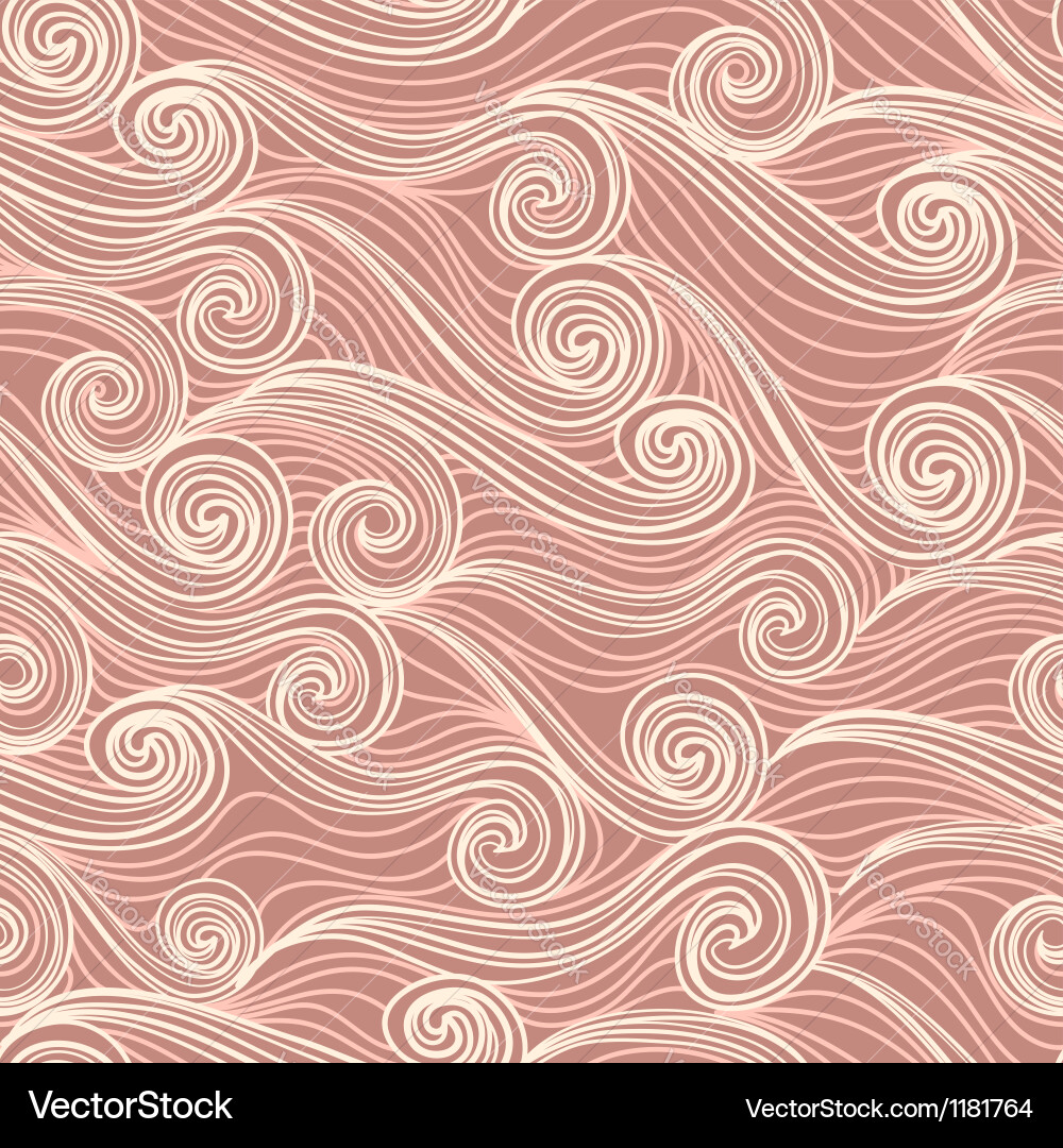 Abstract Wave Pattern Vector Image