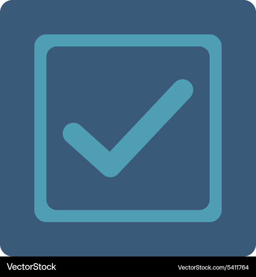 Checkbox icon Vector Image