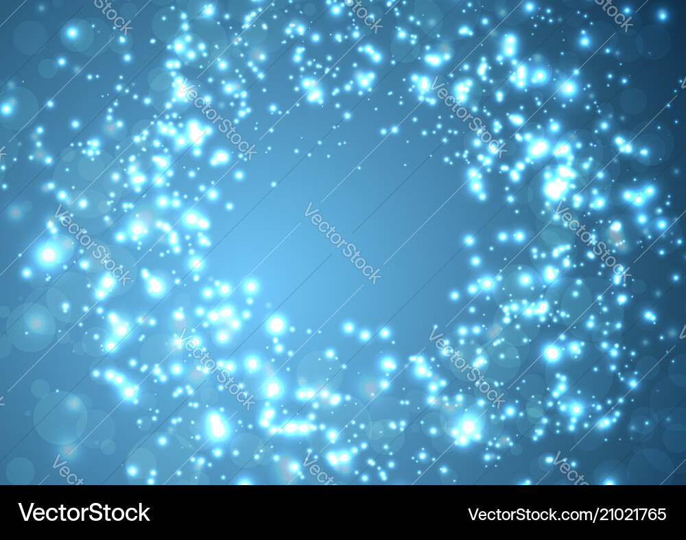 Bright sparkling shimmering abstract empty circle Bright sparkling shimmering abstract empty circle vector image