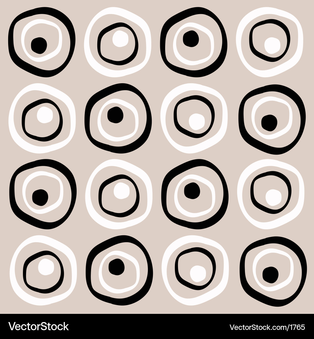 Retro Dots Background Vector Image