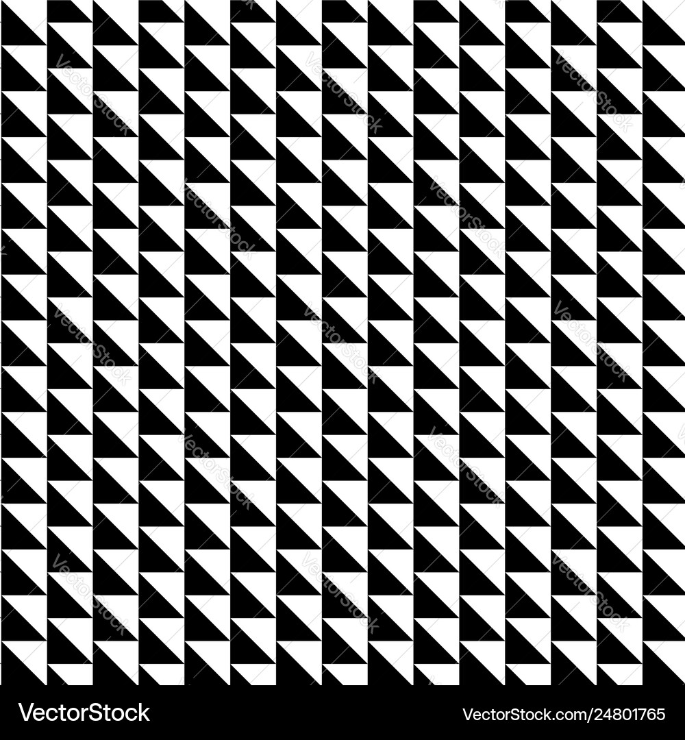 Seamless pattern with triangle shapes Vector Image